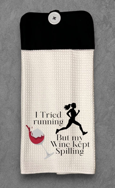 I Tried running But my Wine Kept Spilling