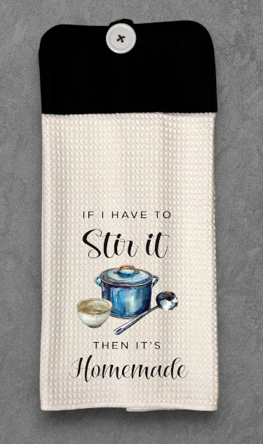 If I have to stir it then it's homemade